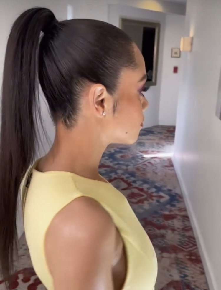 Straight Ponytail