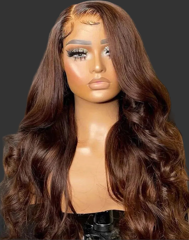 Honey Brown Body Wave Wig